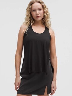 NWOT Lululemon SilkAppeal Side-Slit Tank Top Size 8